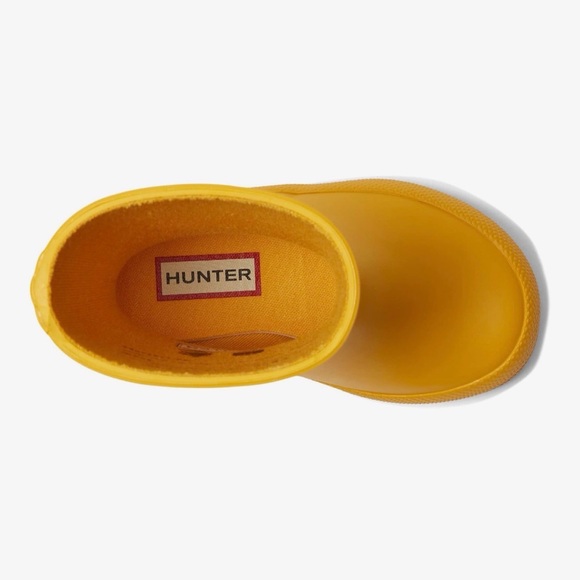 Hunter First Classic Rain Boots (Toddler/Little Kid) Yellow 8 Toddler M - Picture 2 of 6